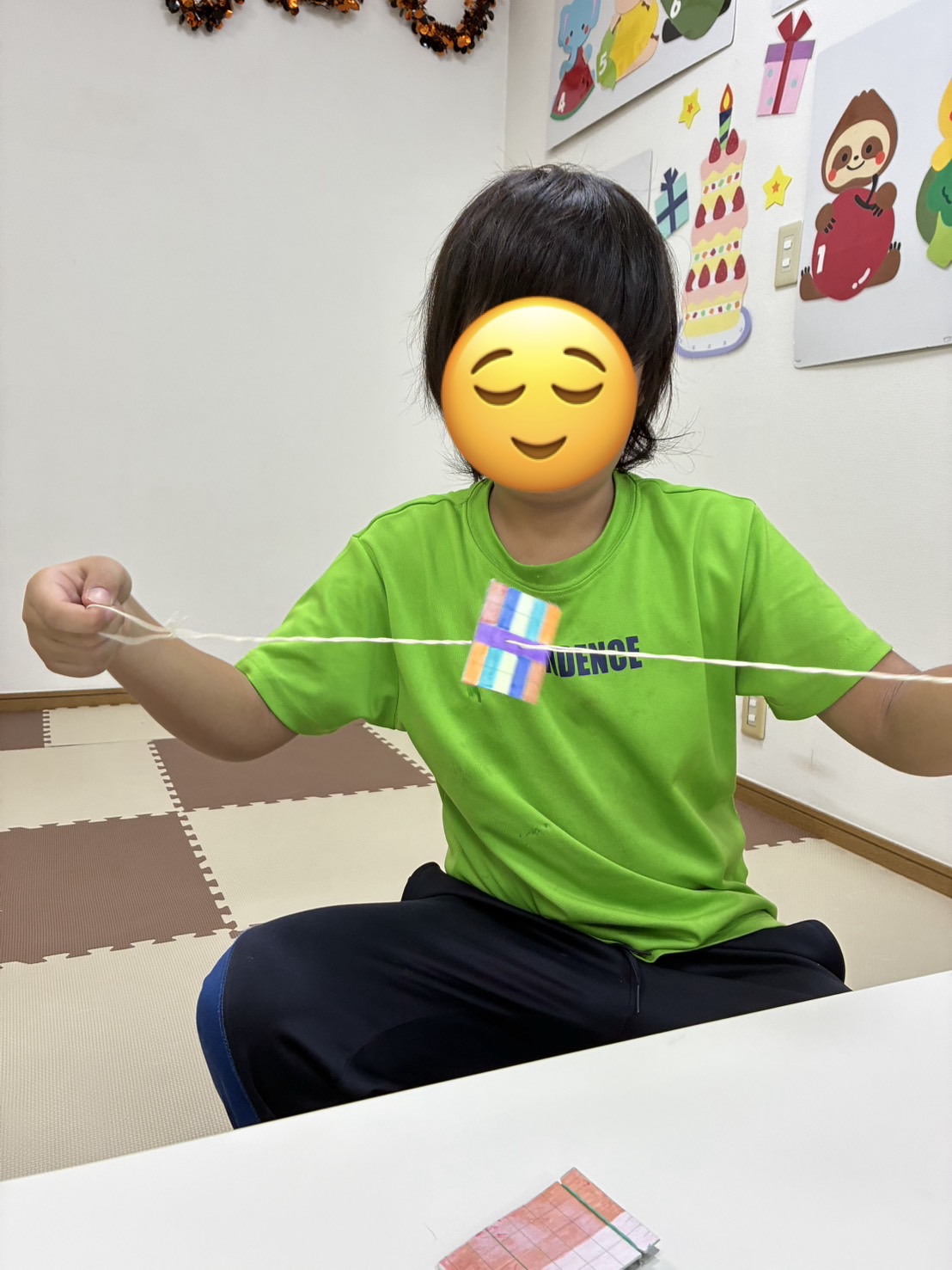 昔懐かしぶんぶんこま作り